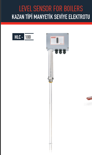 HLC-100 Kazan Tipi Manyetik Seviye Elektrotu