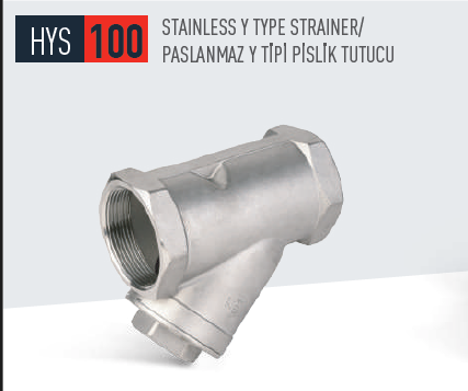 HYS-100 Paslanmaz Y Tipi Pislik Tutucu