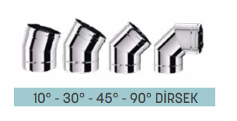 Eugas 10-30-45-90 Derece Dirsek Aksesuar