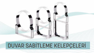 Eugas Duvar Sabitleme Kelepçeleri Aksesuar