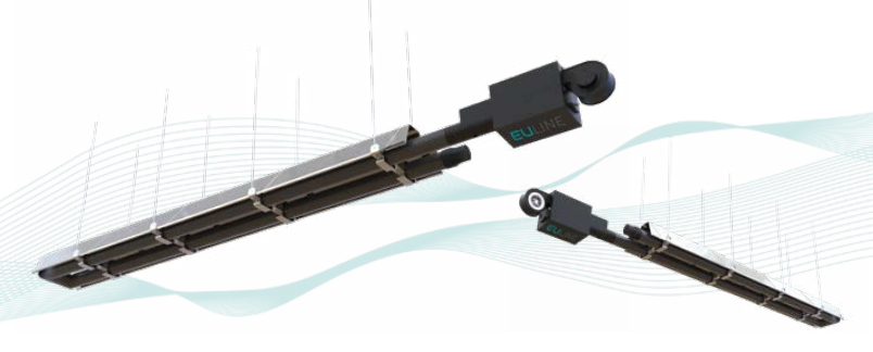 Eugas EULINE 3m U-Tipi Boru Tipi Radyant Isıtıcı