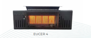Eugas EUCER 4 Seramik Radyant Isıtıcı