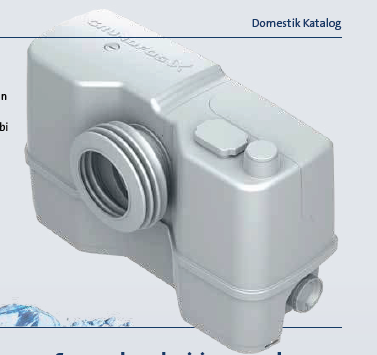 Grundfos SOLOLIFT2-WC1 ve WC3 Atık Su Drenaj Grubu