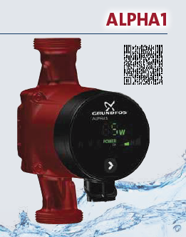 Grundfos ALPHA-1 Sirkülasyon Pompası