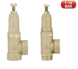 Ayarlı Emniyet Ventili 1-10 Bar